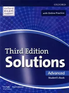 Solutions Advanced Students Book Workbook + CD